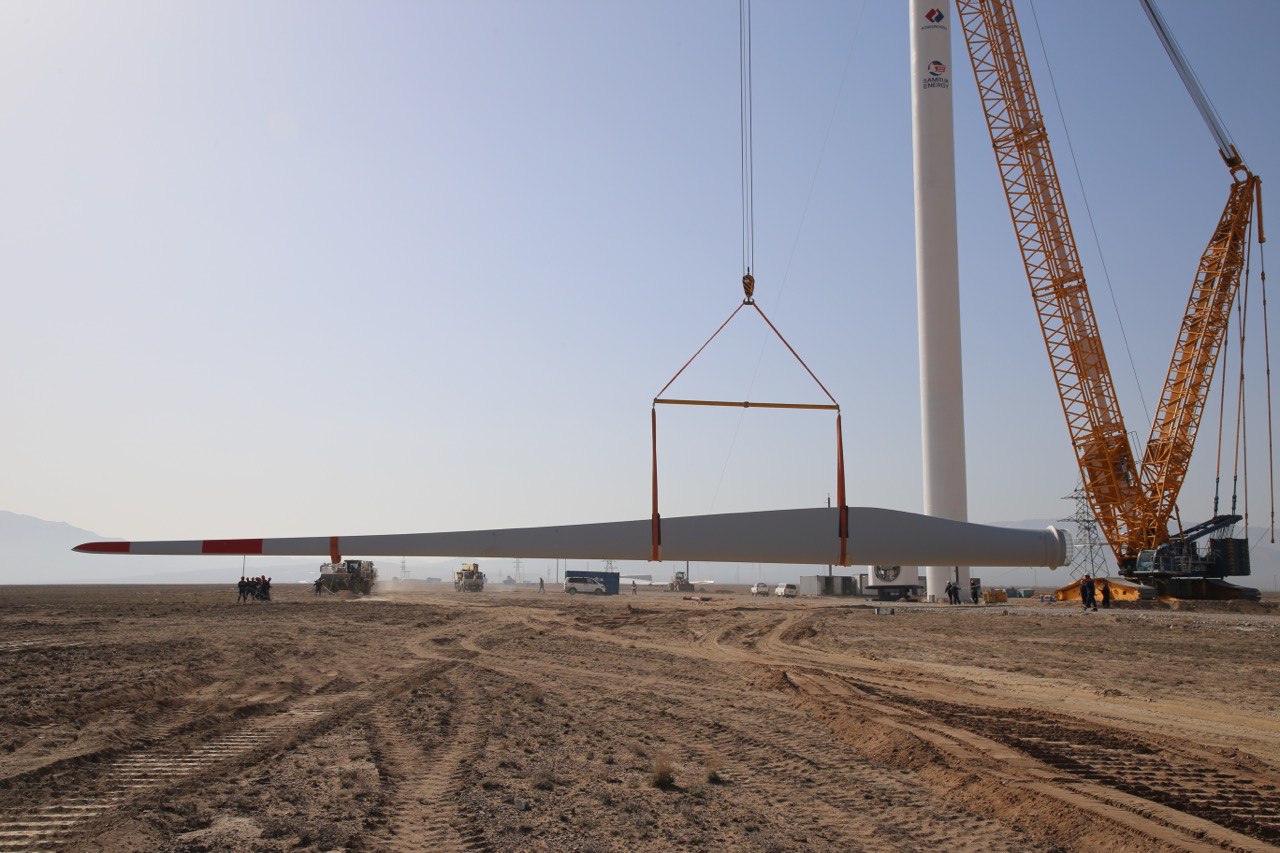 В Шелекском коридоре в 2022 году заработает новая ветроэлектростанция
