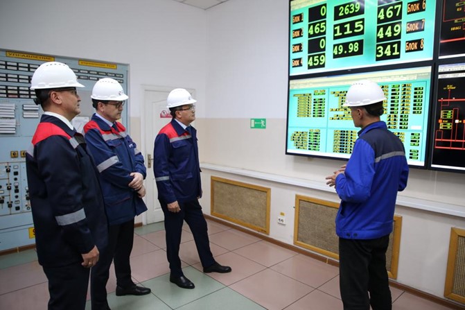 Руководитель Самрук-Энерго посетил объекты Экибастузcкого энергокомплекса