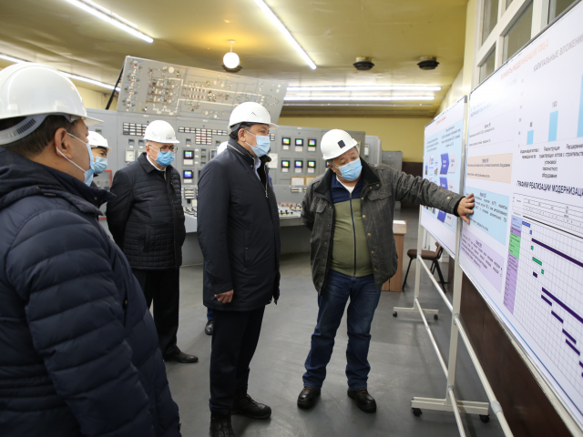 Министр энергетики РК посетил Алматинские ТЭЦ                                      