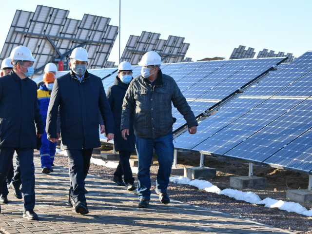 Рабочая поездка Министра энергетики РК в Алматинскую область.