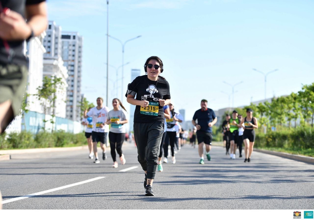 Сотрудники АО «Самрук-Энерго» приняли участие в Nur-Sultan Half Marathon-2022