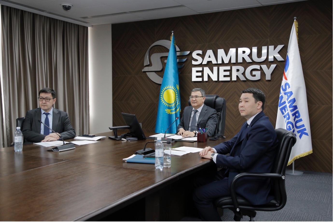 Trilateral cooperation agreement signed by Samruk-Energy, CHN Energy, and EN+