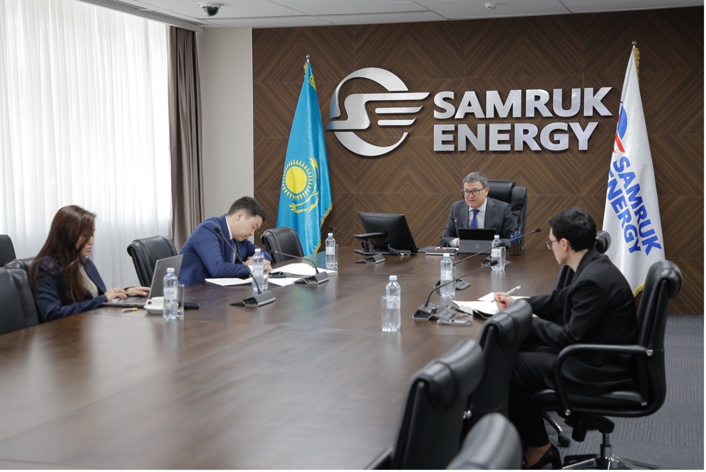 Samruk-Energy and CIWEC heads discuss the construction of Kazakhstan's first PSPP