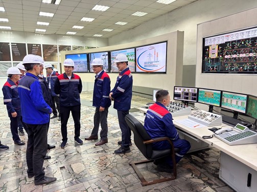 The Head of Samruk-Kazyna Fund pays a visit to energy facilities in Ekibastuz