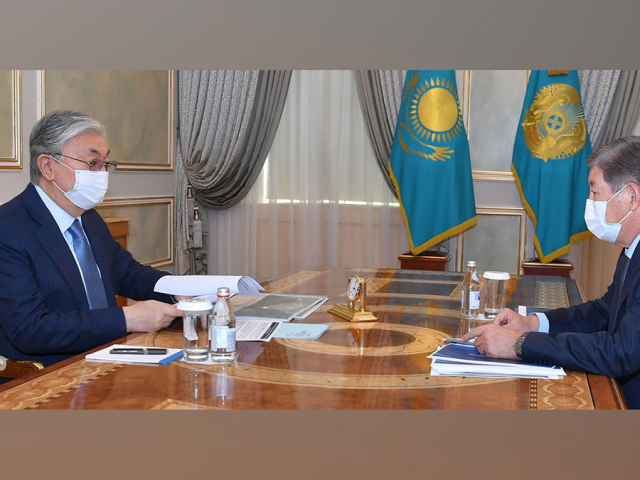 Қазақстан Президенті «Самұрық-Қазына» ҰӘҚ» АҚ басқарма төрағасы Ахметжан Есімовті қабылдады 