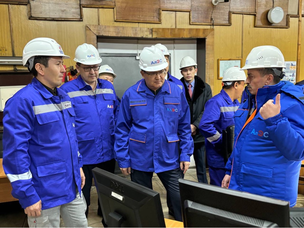 “AlES” JSC management updates Samruk-Kazyna Fund Head on CHP-2 modernization progress