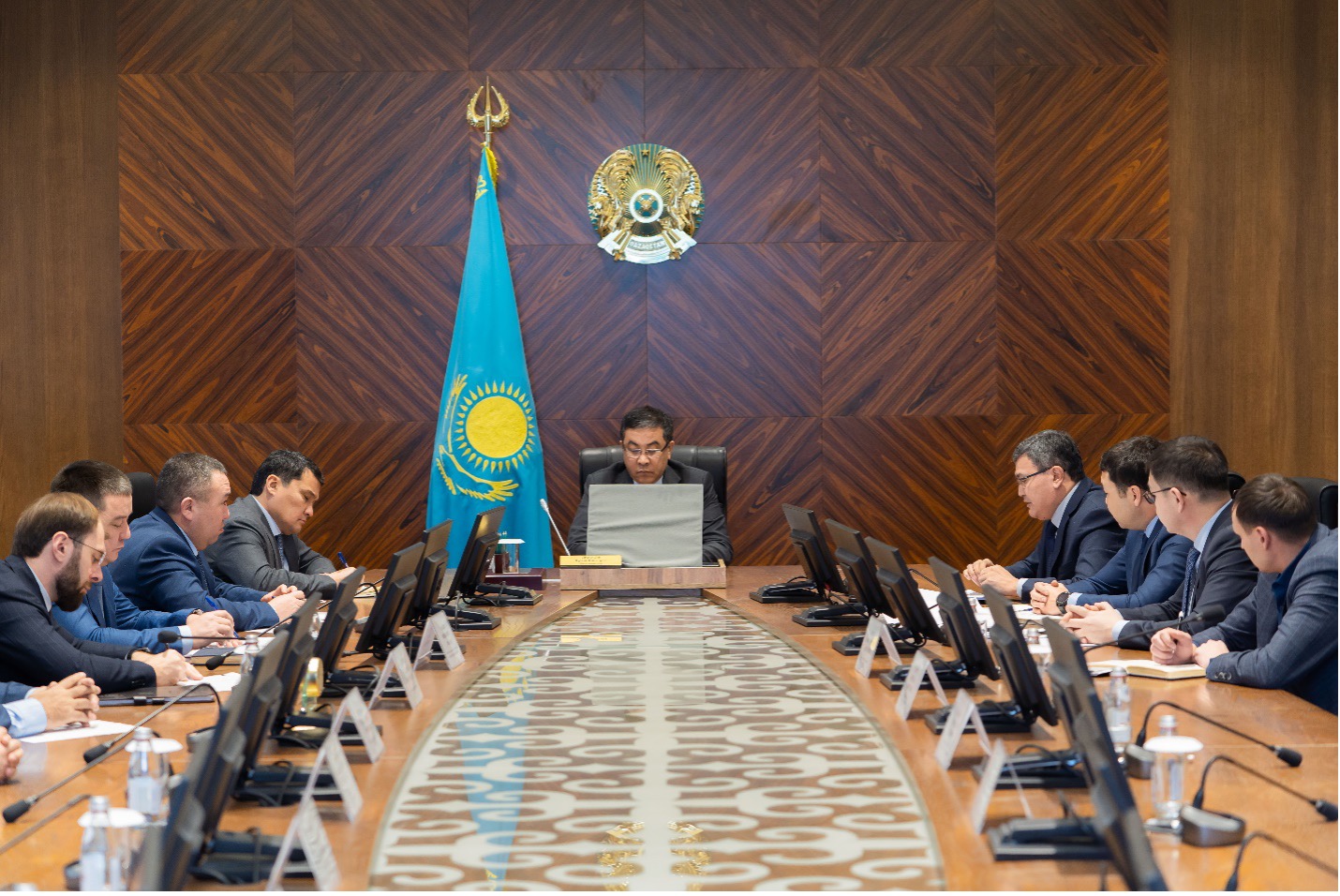 Meeting with Urankhaev N.T, Abay region’s mayor on Semey thermal power plant construction