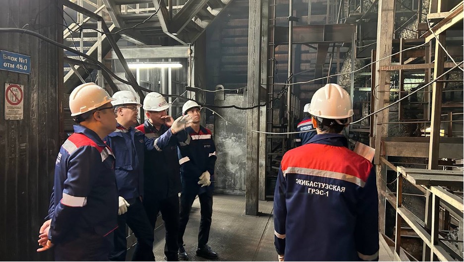 “Samruk-Energy” JSC management visited Ekibastuz power facilities