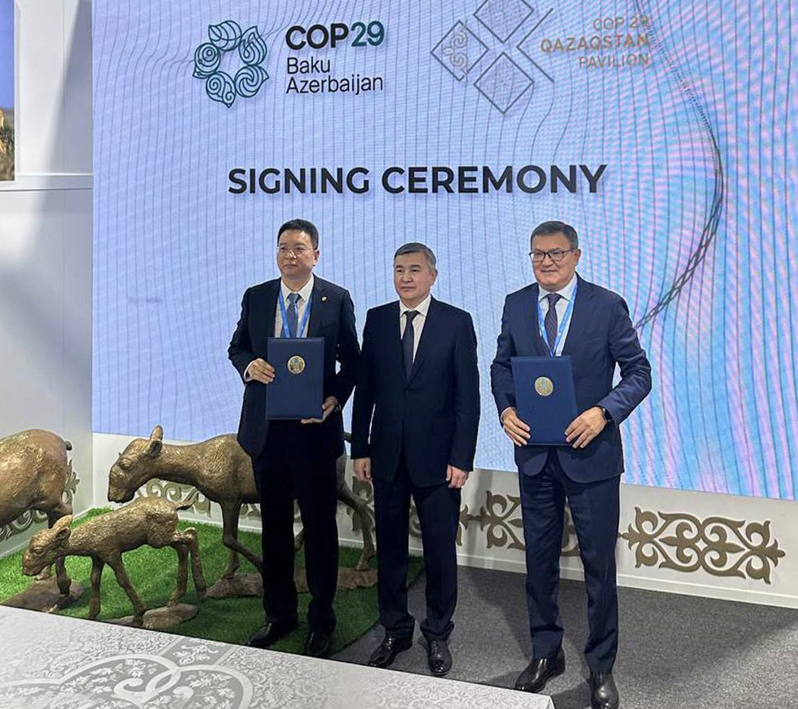 Samruk-Energy and China Energy sign Agreement for joint development of a renewable energy project