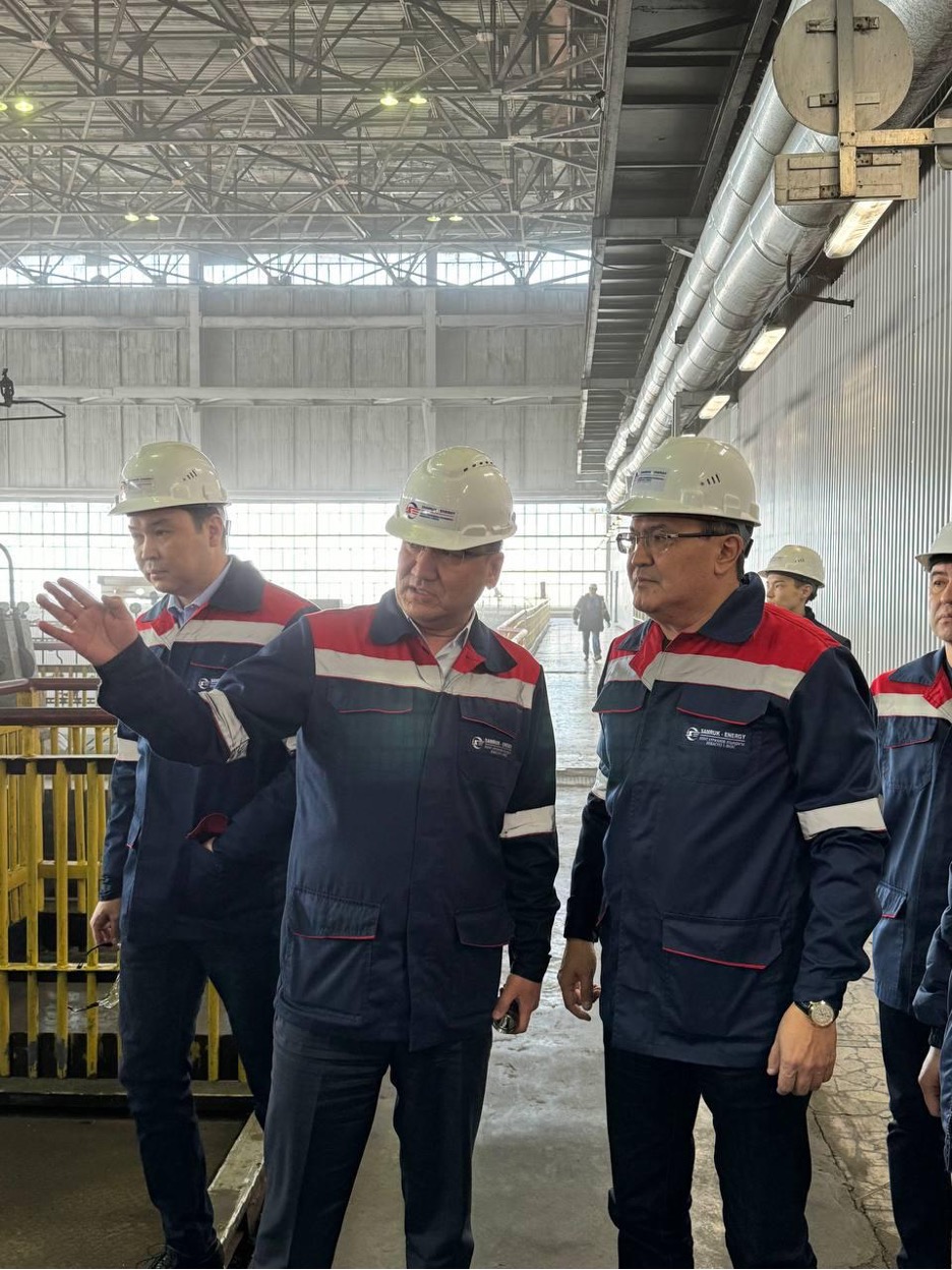 CEO of Samruk-Energy conducts site meetings at Ekibastuz SDPP-1, Ekibastuz SDPP-2, and Bogatyr Komir