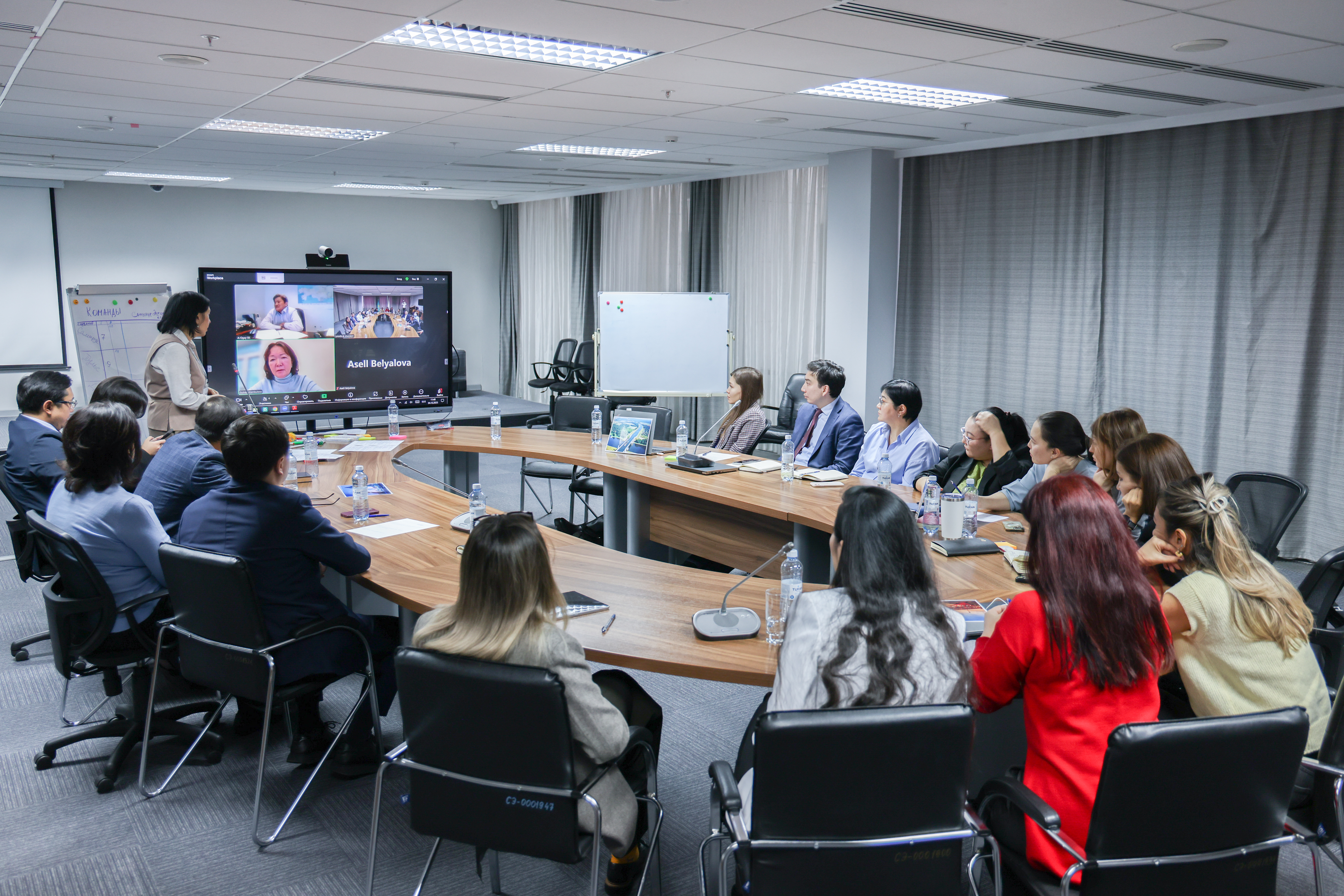 Встреча членов Комитета Совета директоров АО «Самрук-Энерго» с участниками пула талантов