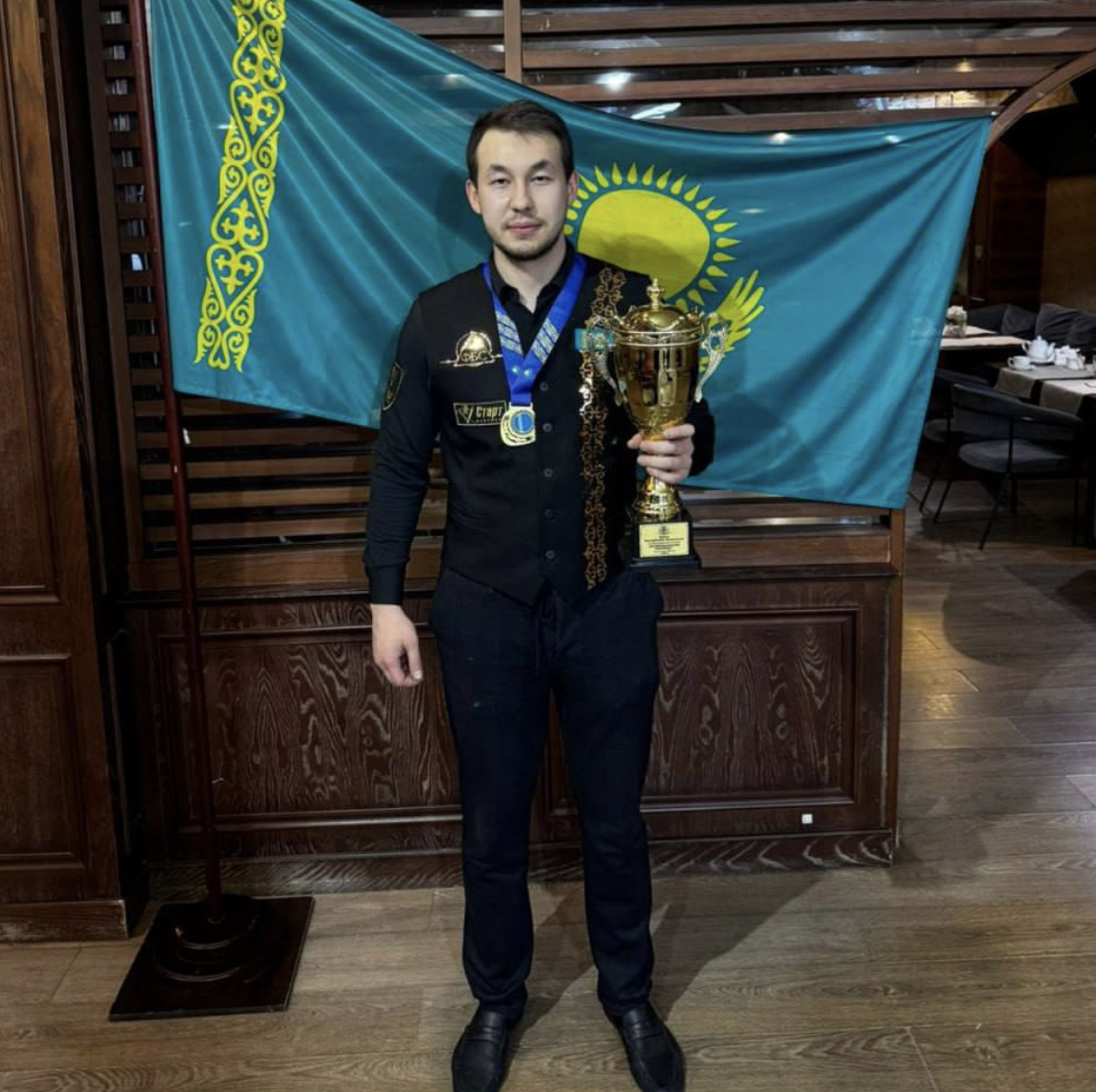 APP electrical technician wins Kazakhstan Billiards Cup