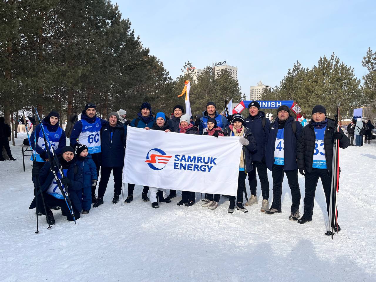 Samruk-Energy employees among the top 10 athletes of the winter sports competition 